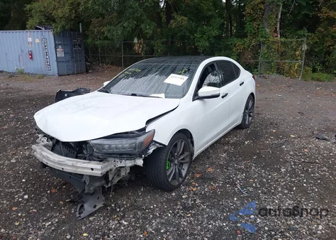 2019 Acura Tlx Technology/A-Spec z USA, uszkodzony, nr VIN 19UUB1F69KA006715